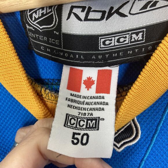 St Louis Blues Jersey Mens 50 NHL Alexander Steen 20 2017 Winter Classic Reebok - Picture 5 of 16